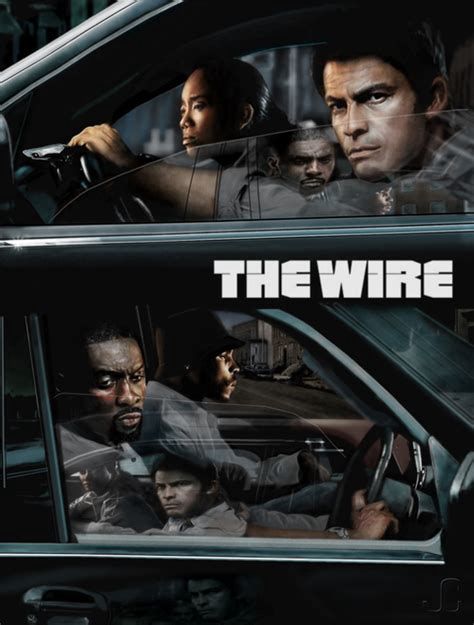 Poster for the show “the Wire”