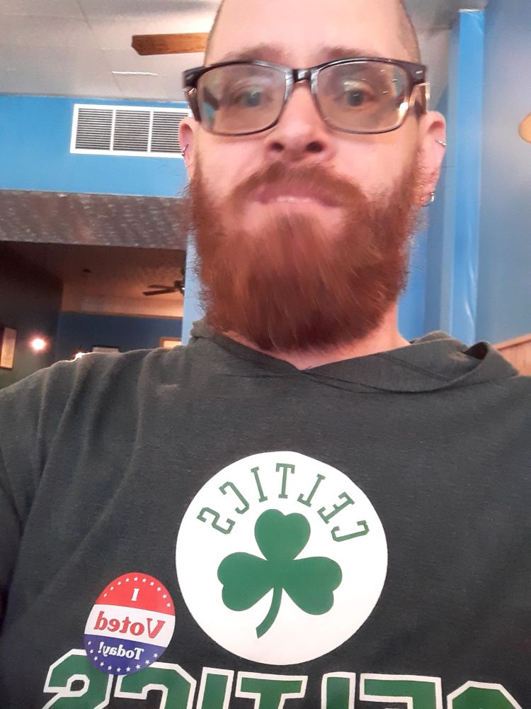 Selfie with my I voted sticker 