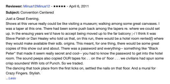 screenshots of memories from Internet Archive & elsewhere