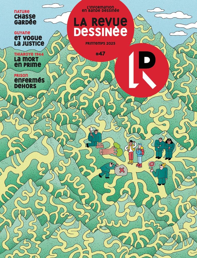 Numéro 47 de La Revue Dessinée, partout en librairie