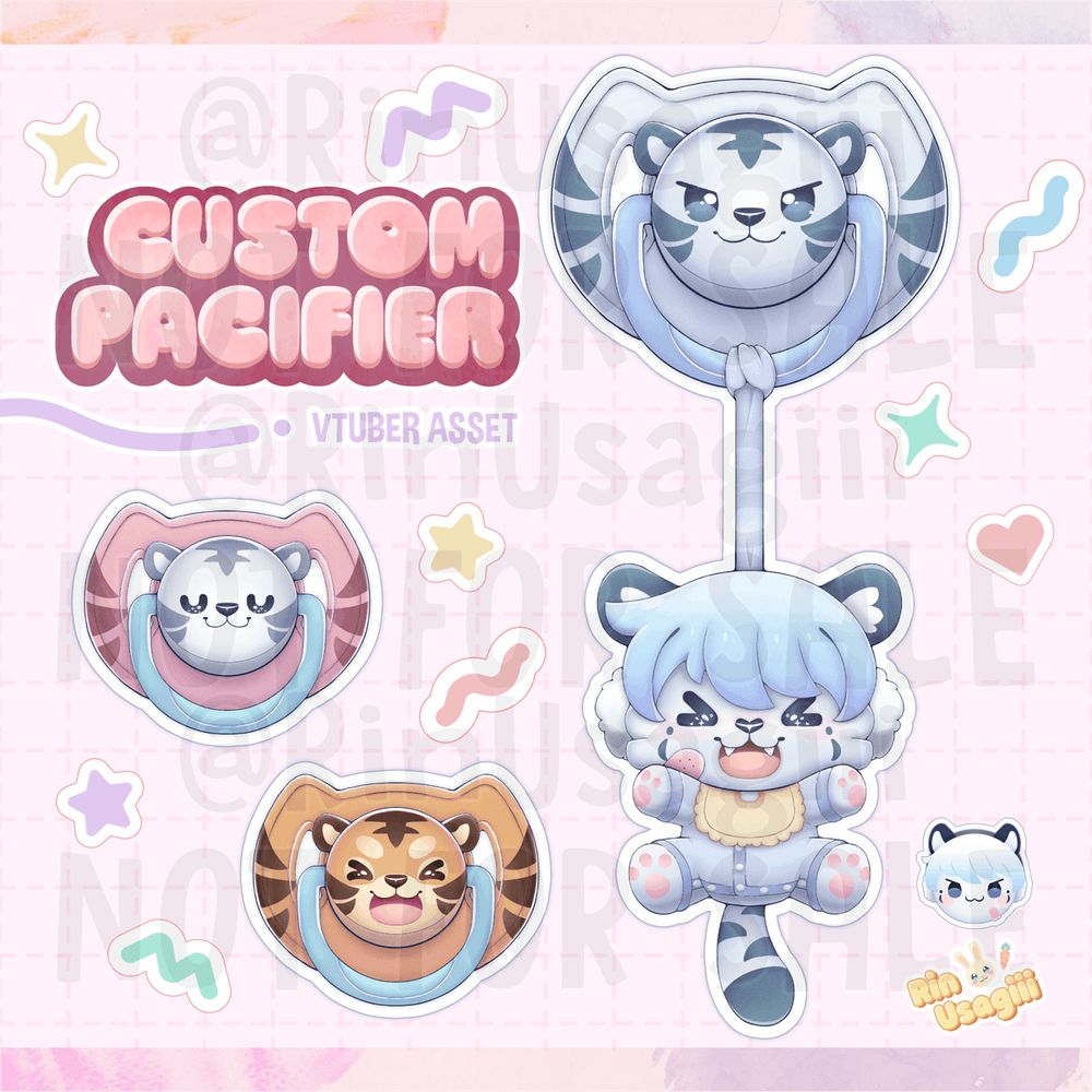 ✦ Custom Pacifier Commission for anon! ✦