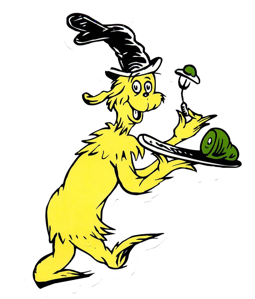 The character from Dr Seuss’s Green Eggs and Ham, who lists all of the things he does not like. 