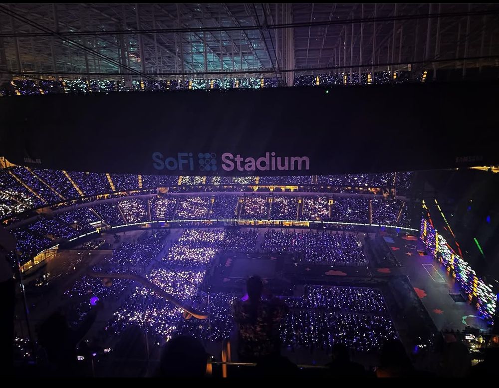 PTD LA night 1 from the nosebleeds 