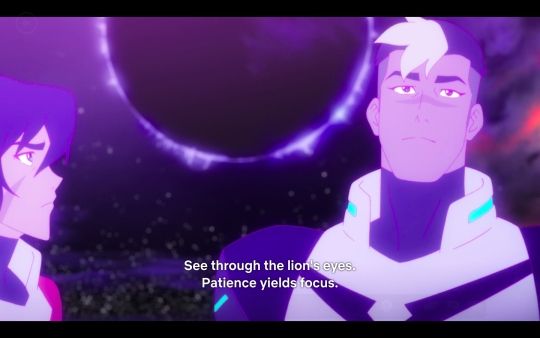 shiro and Keith from voltron legendary defender on the astral plane