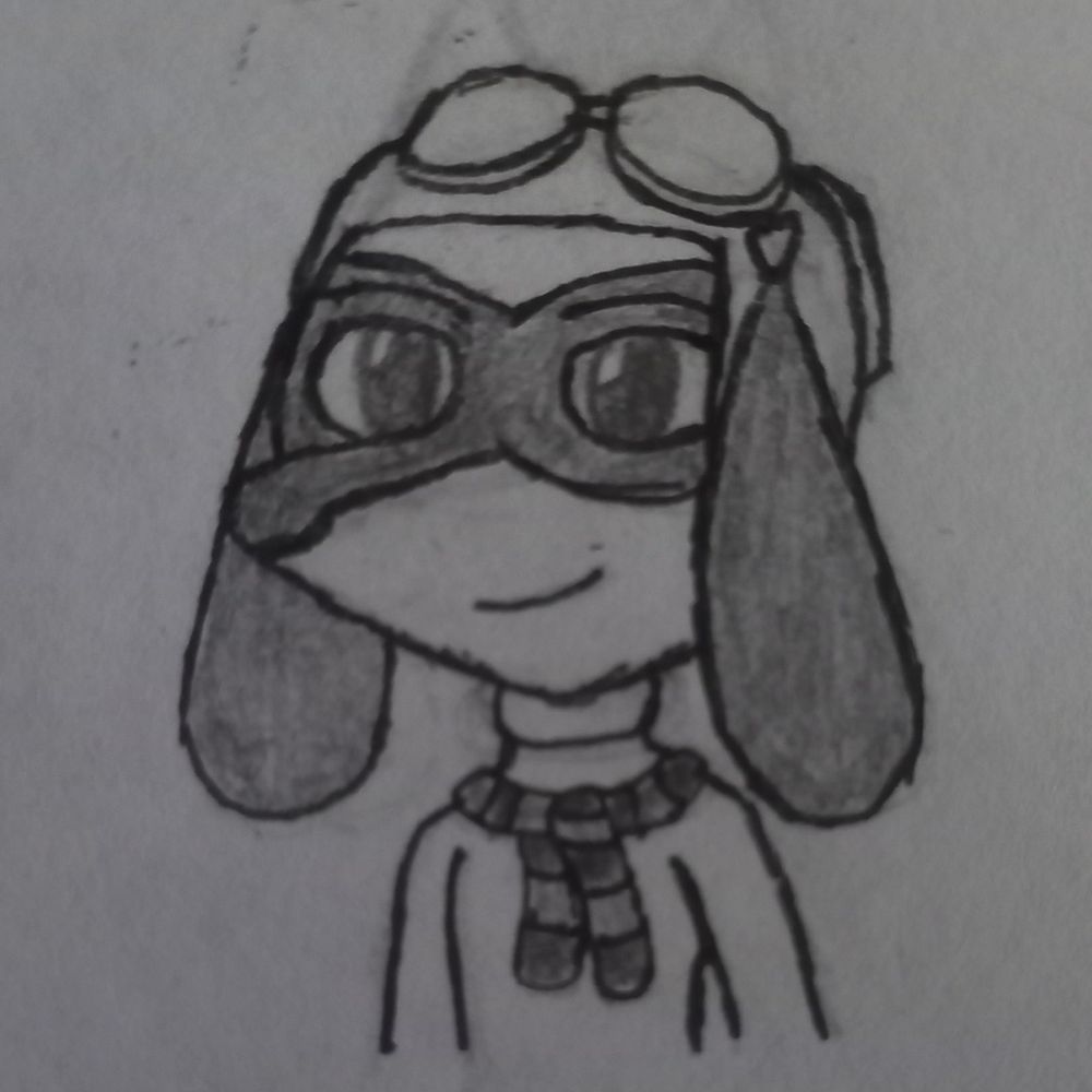 HexinTheEevee Riolu oc, Poki with scarf and Aviator hat