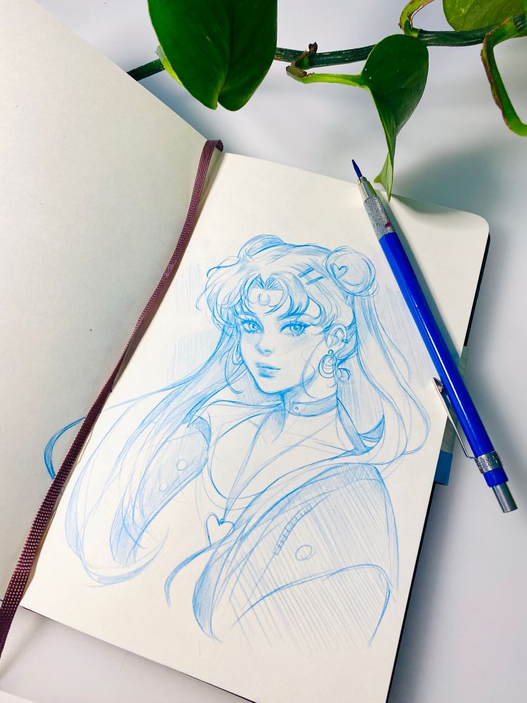Usagi bunny sailor moon fanart