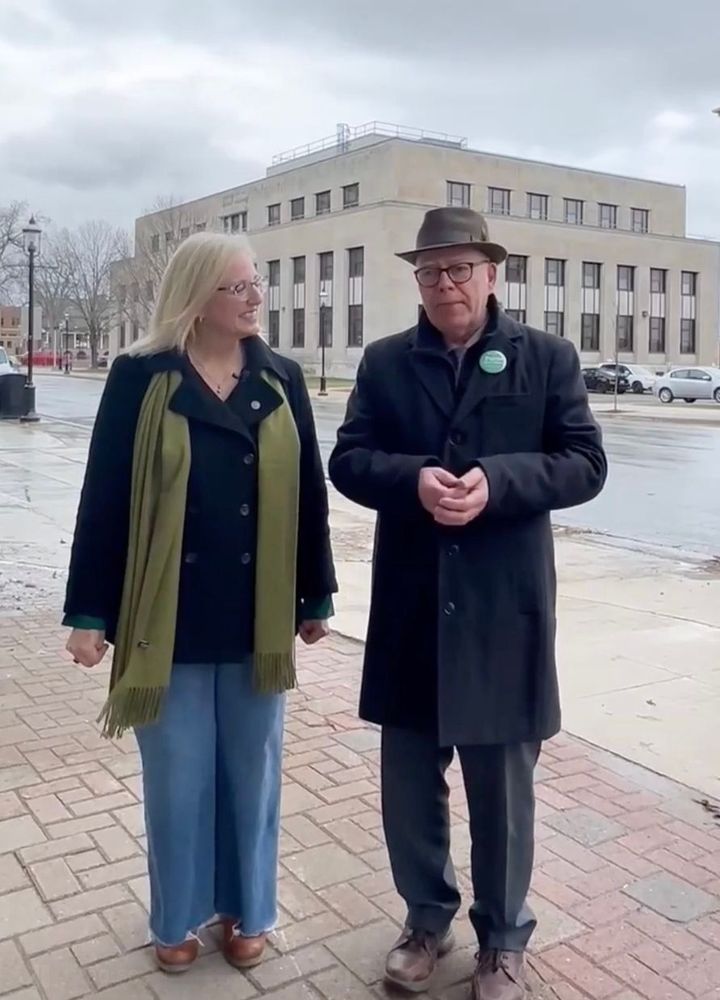 With David Coon, leader of the Green Party of New Brunswick // Avec David Coon, chef du Parti vert du Nouveau Brunswick