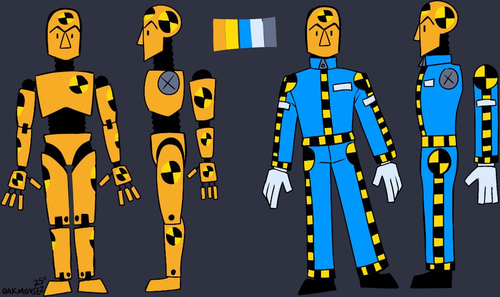 crash test dummy character