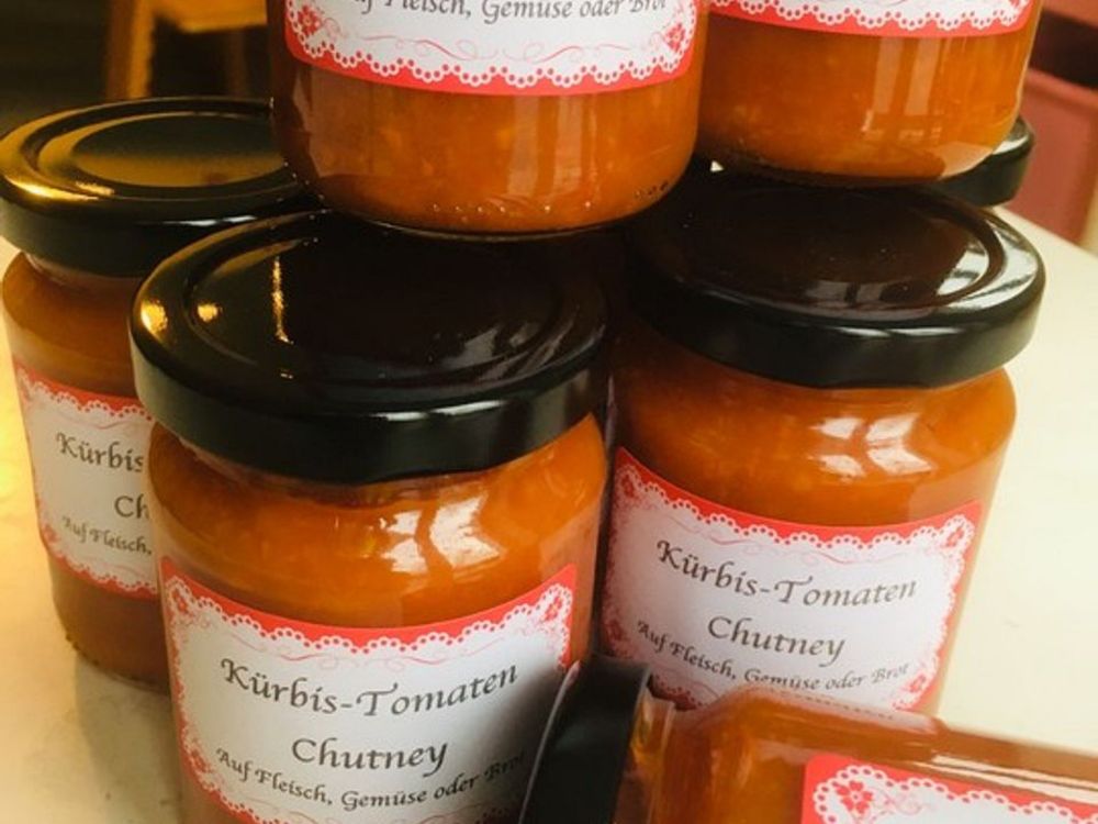 Kürbis - Tomaten - Chutney von Rosinenkind| Chefkoch