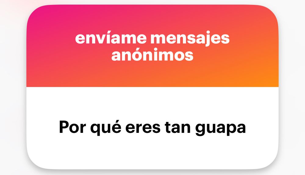 Mi abuela haciéndome la primera pregunta 