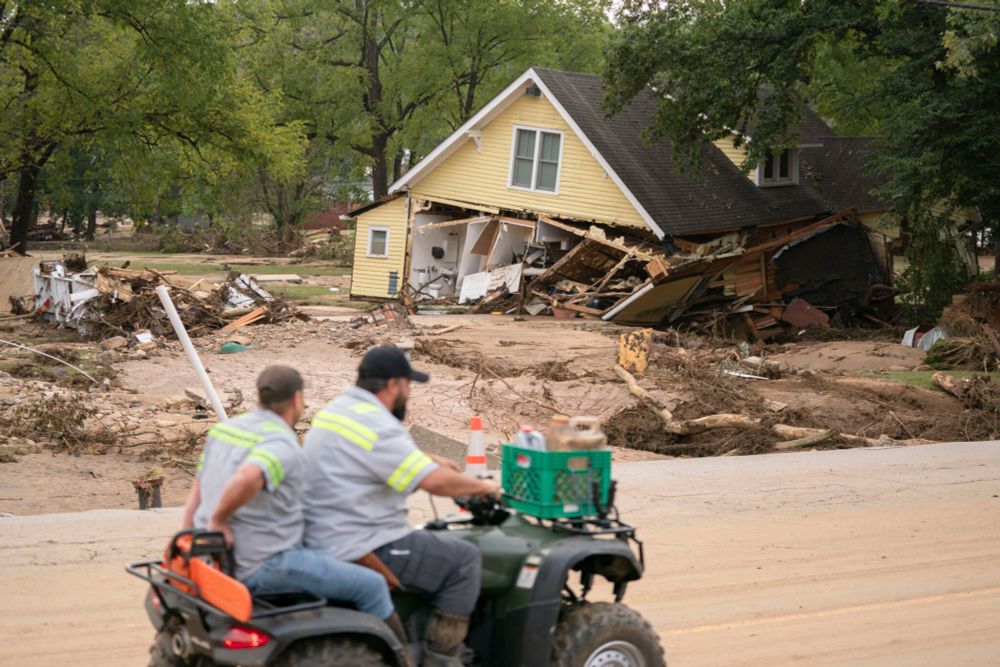 Biden pledges federal help for states in the Southeast stricken by catastrophic storm • Alabama Reflector