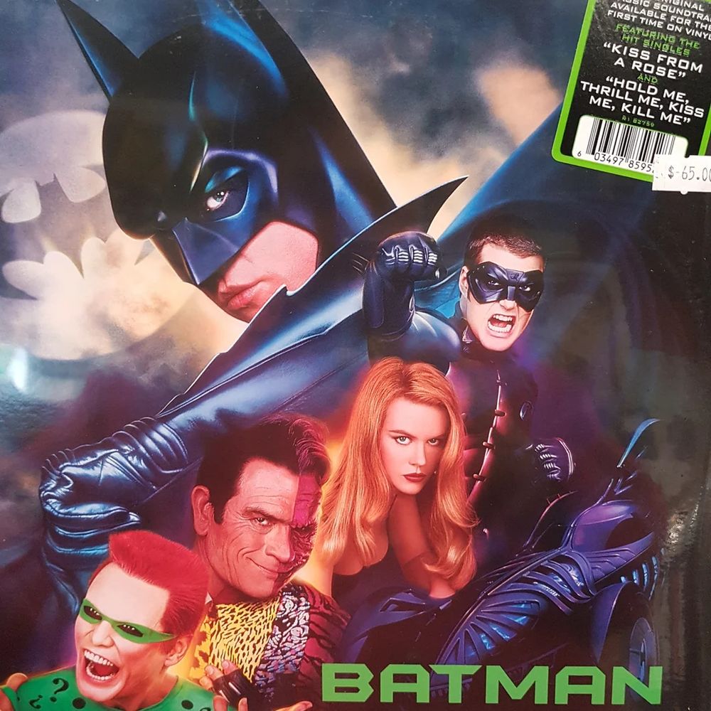 The Batman Forever soundtrack cover