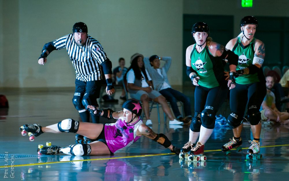 Me sliding on my side