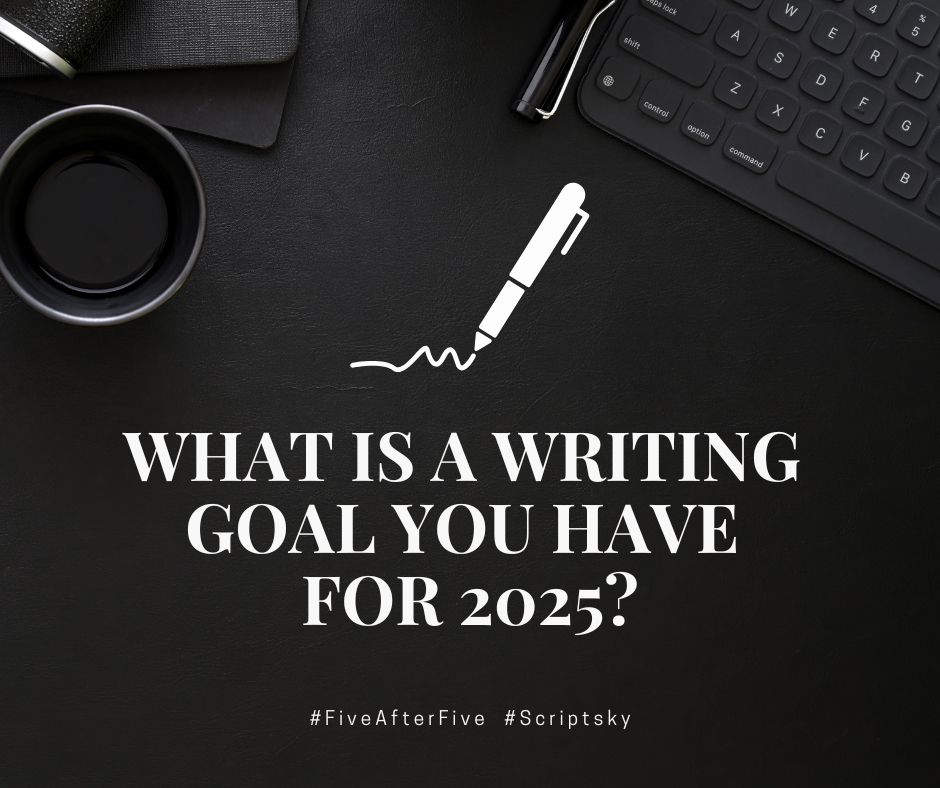 What is a writing goal you have for 2025?