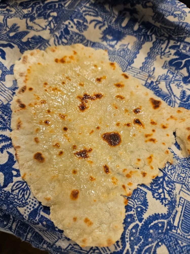 Buttered lefse