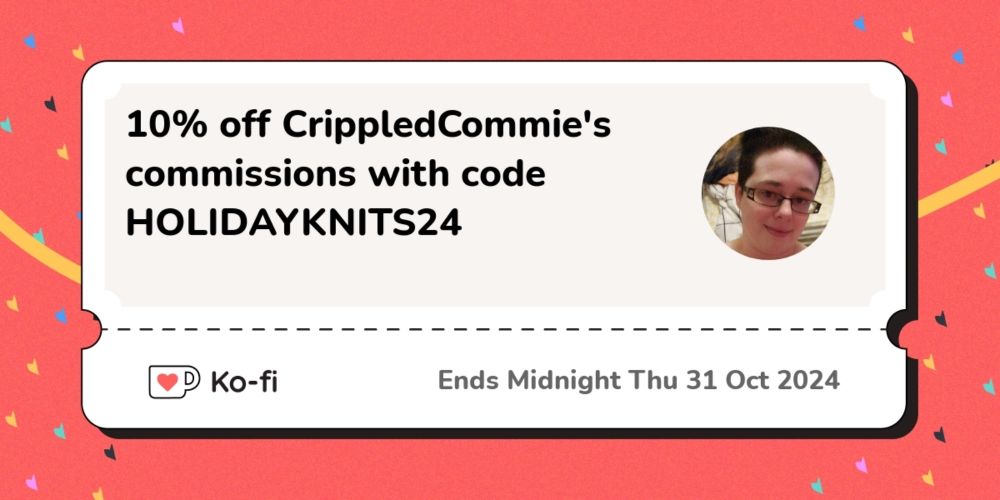 10% discount off CrippledCommie's Commissions