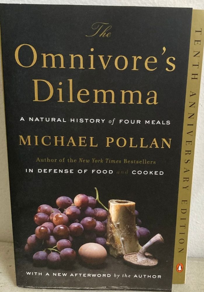 The book Omnivore's Dilemma, by Michael Pollan. 
