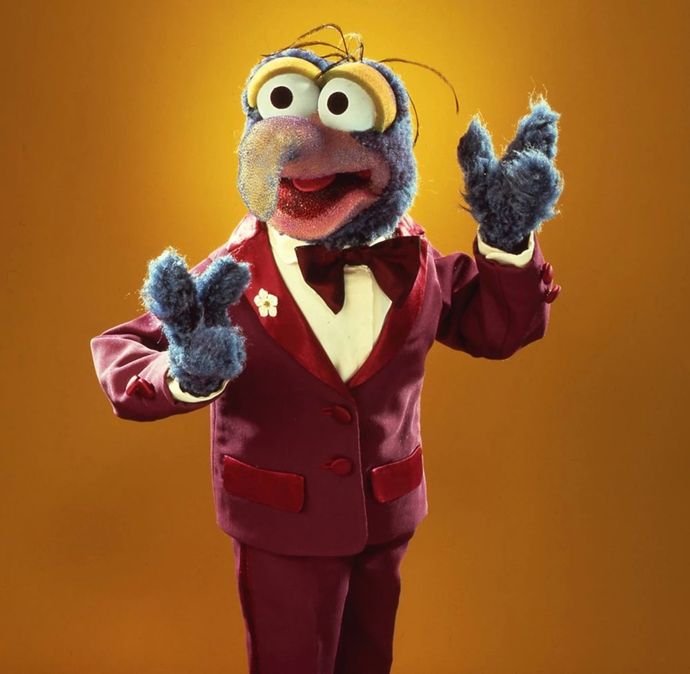 Suave pose from Gonzo the Great.