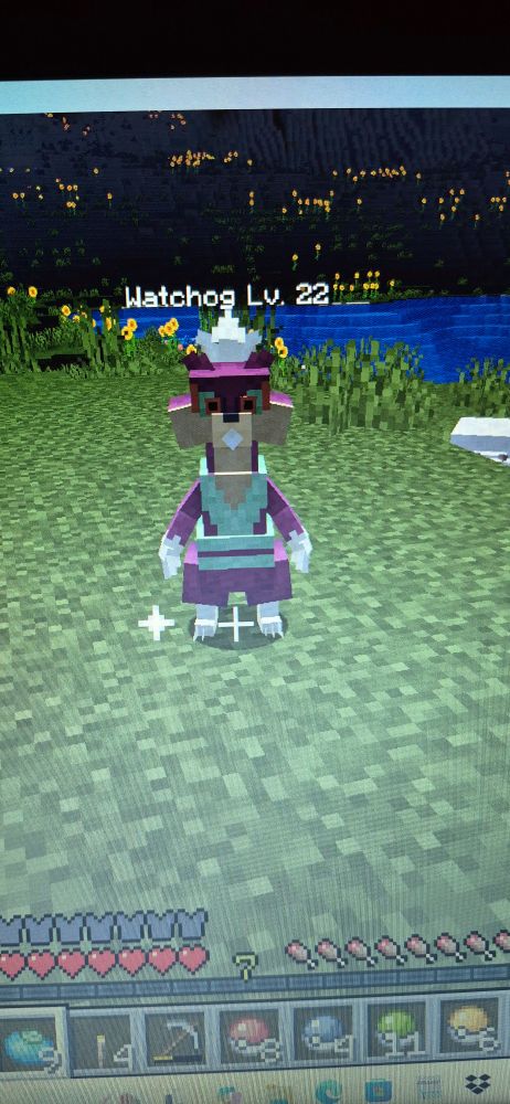 Shiny watchog in cobblemon