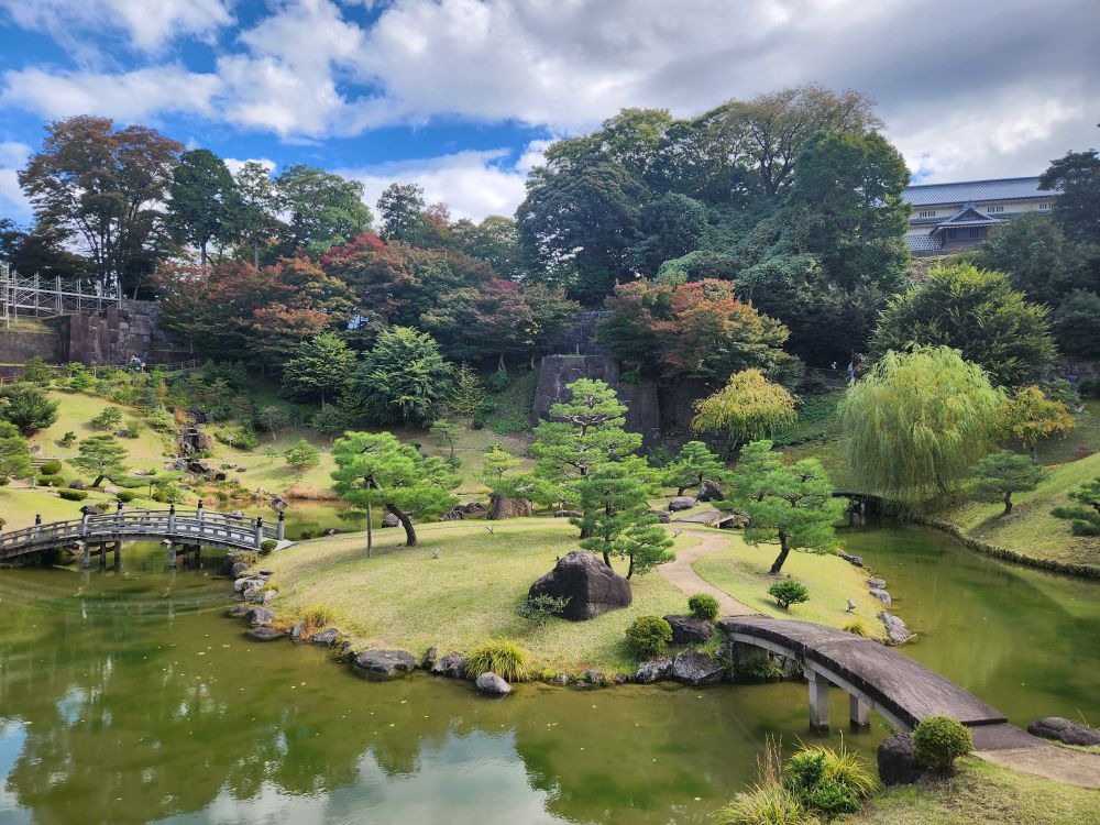 Kanazawa Castle garden
