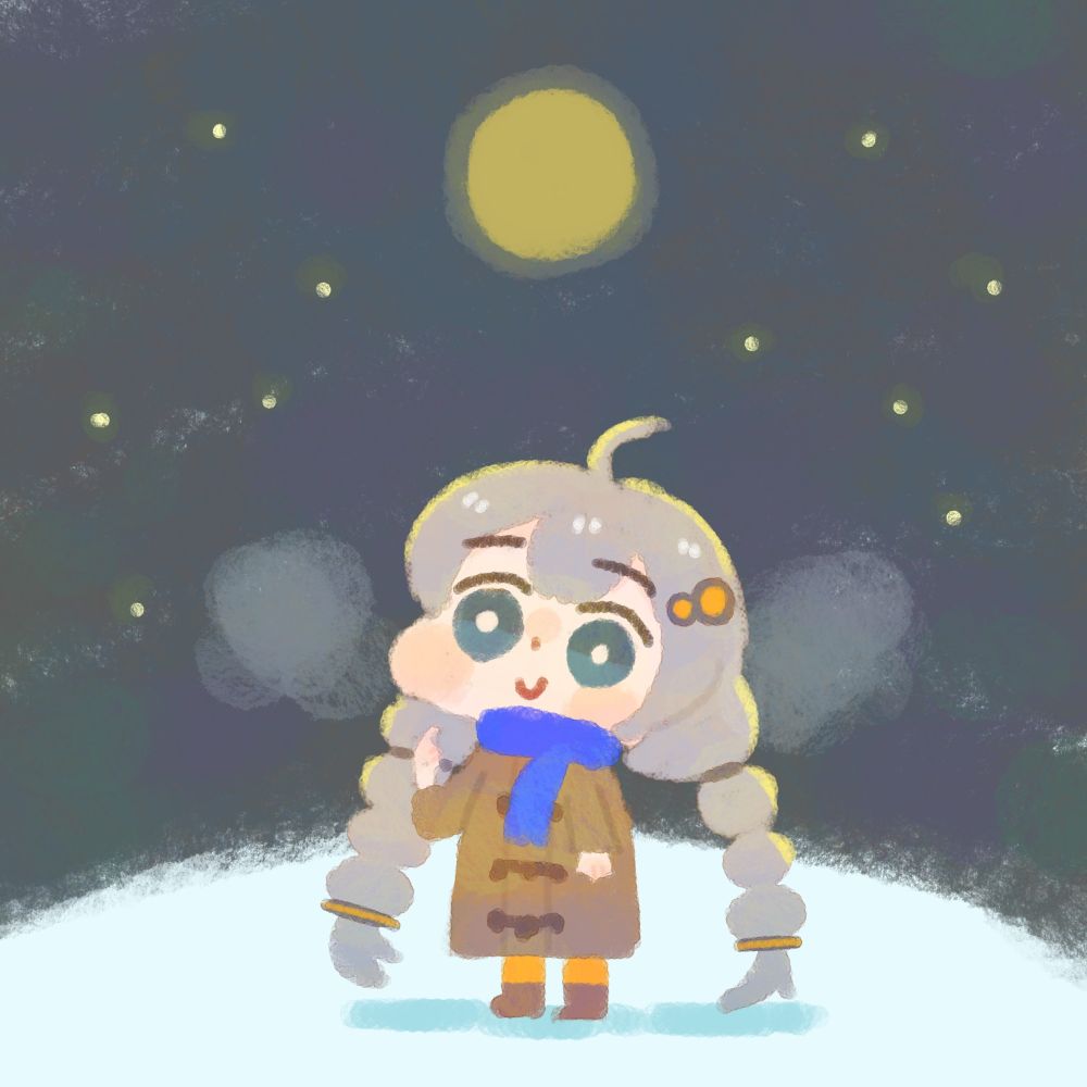 冬の夜の紲星あかり