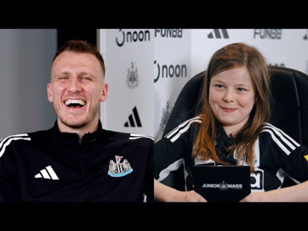 Junior Mags interview Dan Burn, Nick Pope and Lewis Hall! ⁉️