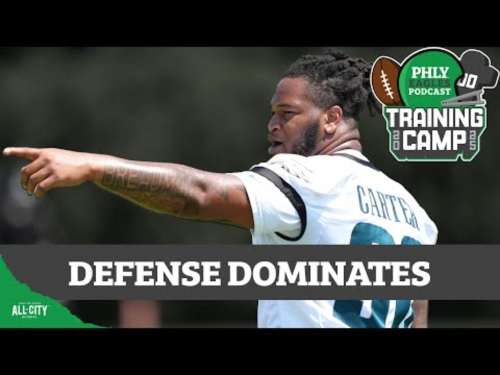 Eagles Training Camp, Day 4: Jalen Carter returns, Quinyon Mitchell picks off Jalen Hurts