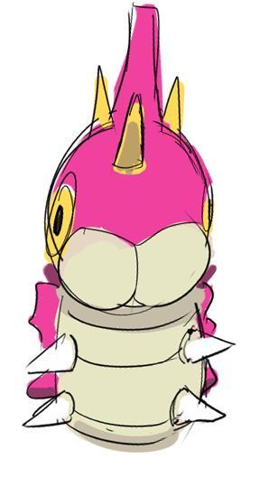 Wurmple looking at the viewer. Are they secretly hoping for head pats? Always.