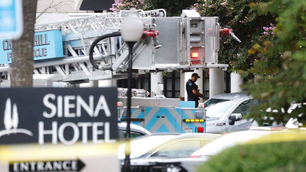 A second fire in Orange County on Friday moring, in downtown Carrboro, appears unrelated..
