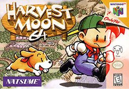 The box art for Harvest Moon 64
