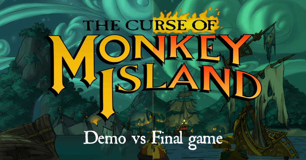 The Evolution of Monkey Island 3: Demo vs Final Game