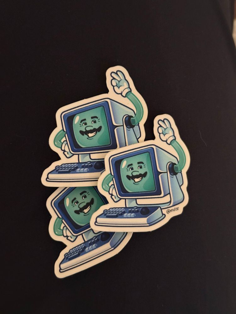 Computer looking like Mr Milchick