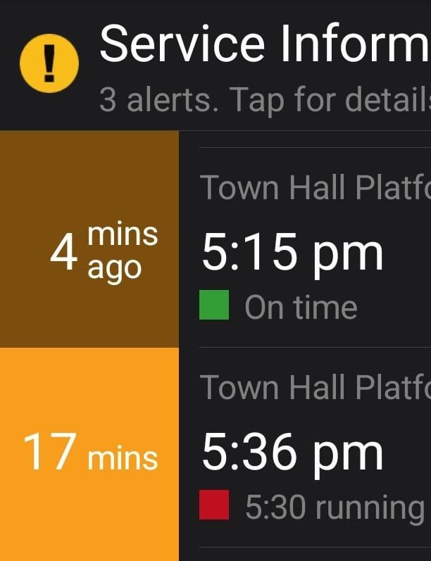 Why Sydney Trains… Why run 'early'?!