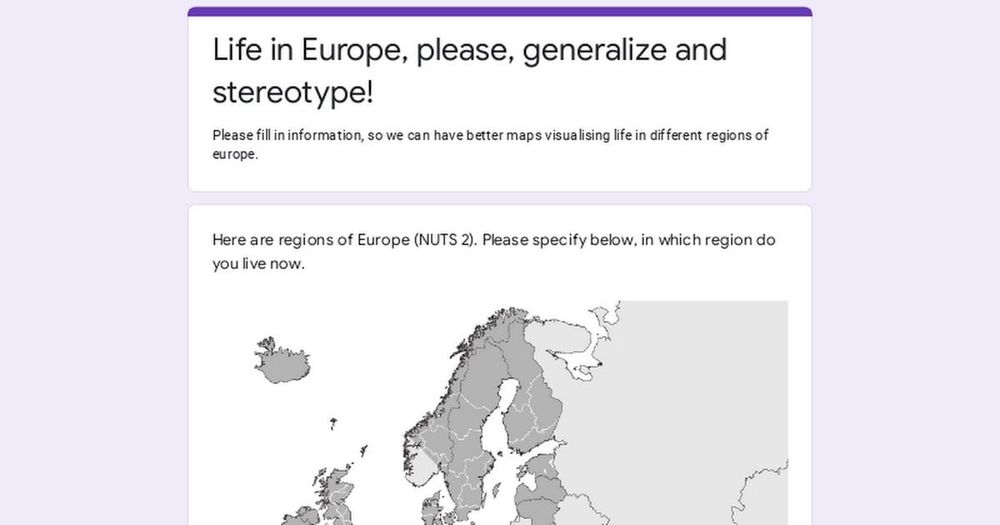 Hi. I am making map of cultural traits. Please, fill in survey (1 min) :)