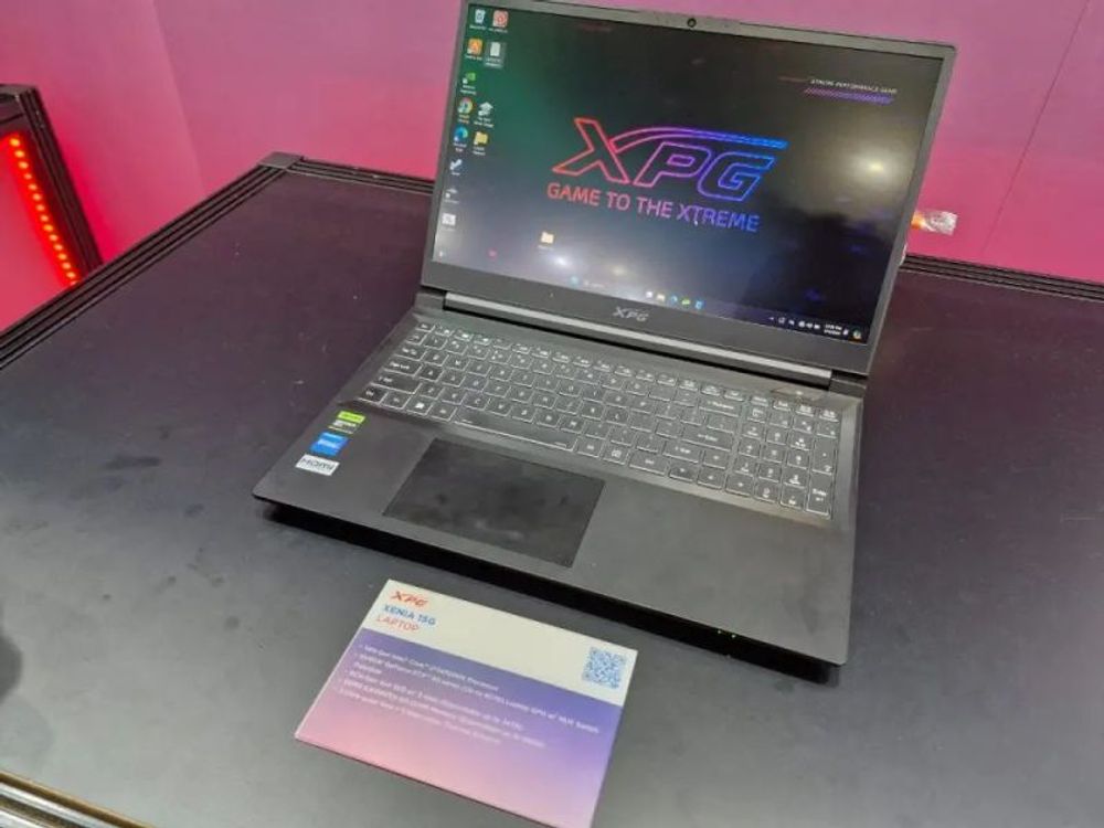 ADATA presentó la nueva Laptop XENIA 15G, más potencia y mayor capacidad #Computex2024