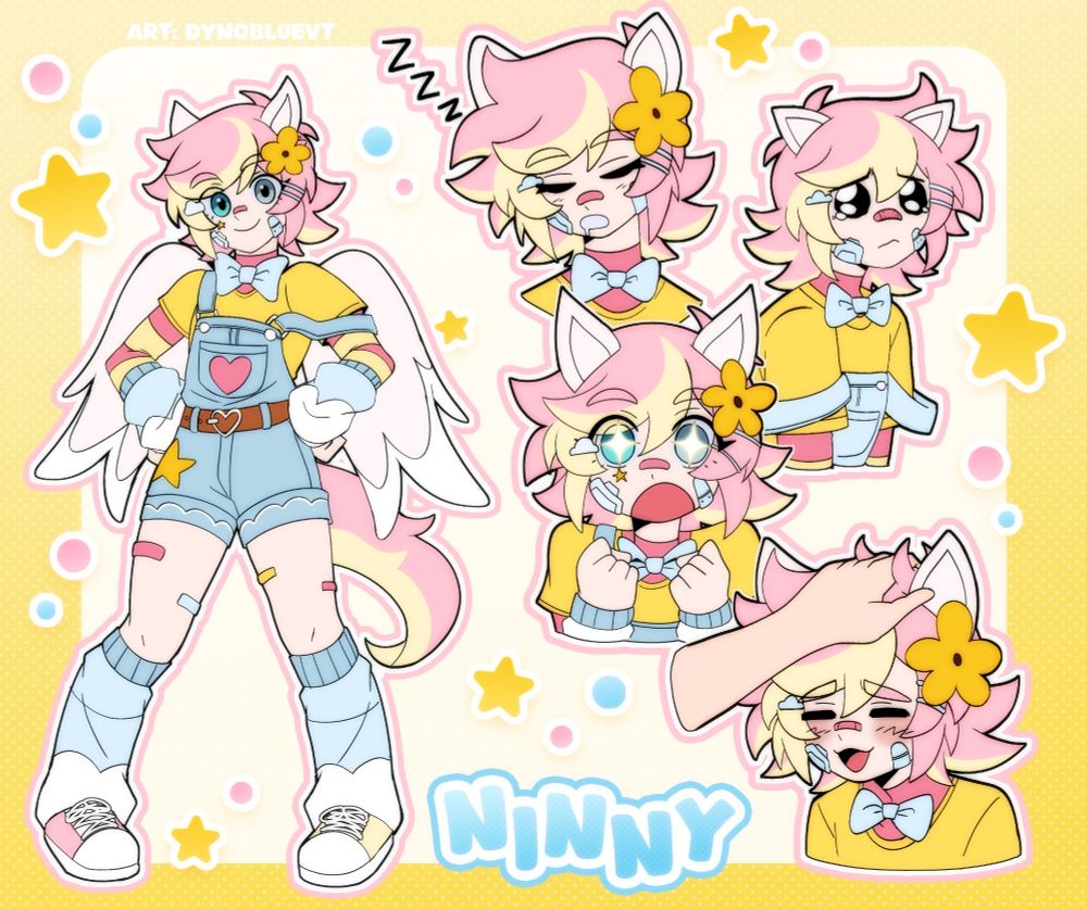 Illustration by DynoBlueVT Of my character as a humanoid ponygirl (in the same way as a catgirl)