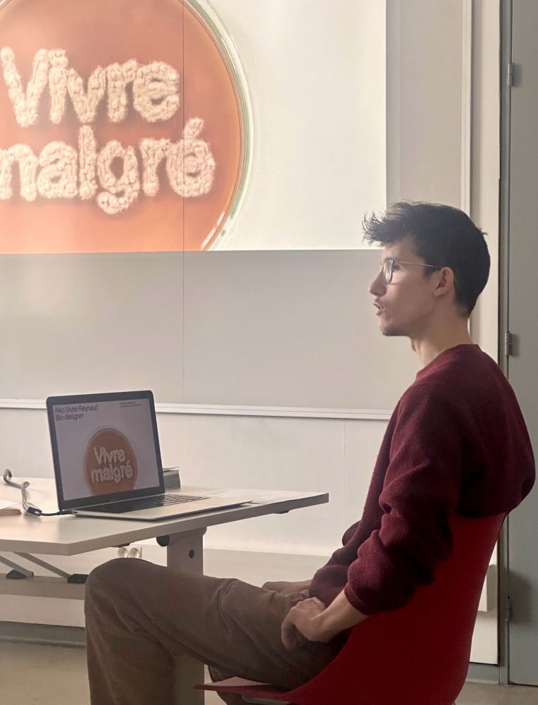 Alec Vivier-Reynaud présente son projet de diplôme de DNSEP de l’École des arts décoratifs Paris