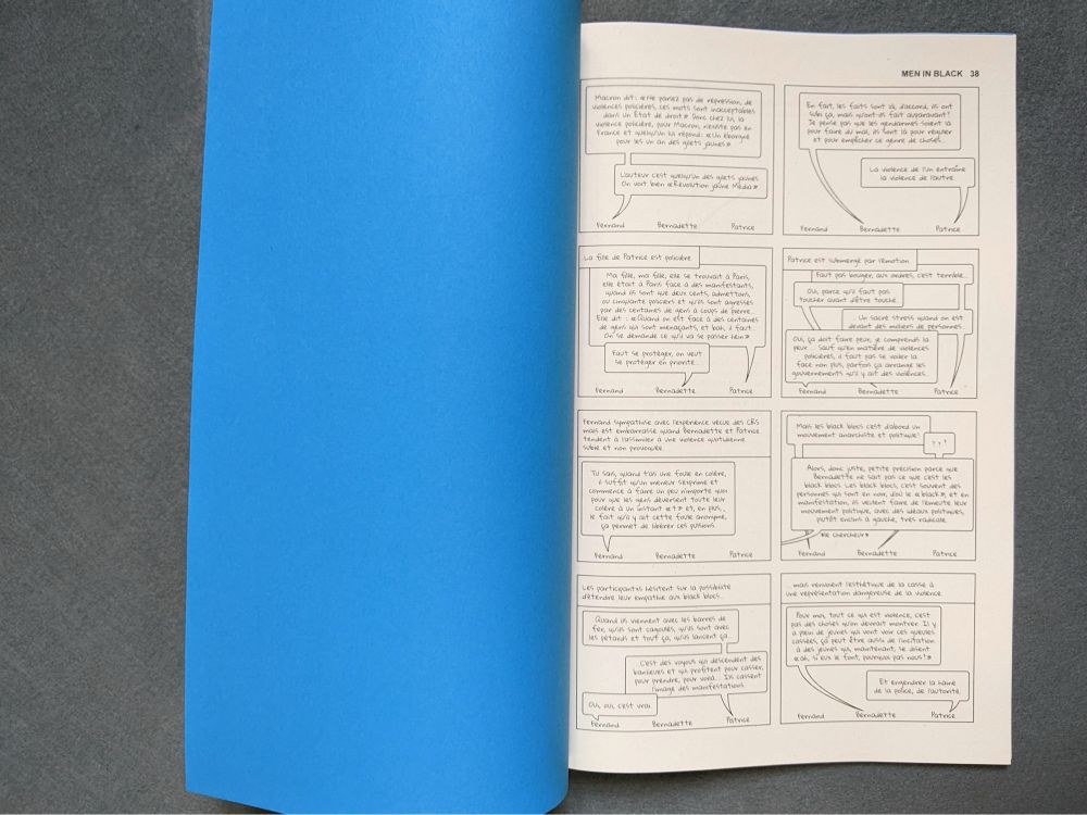 NOUS MODÉRONS
Lecture+discussion du fanzine Comment faire avec la parole problématique en ligne ?