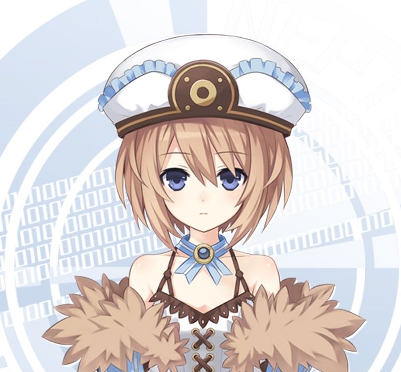 Blanc from neptunia staring at you