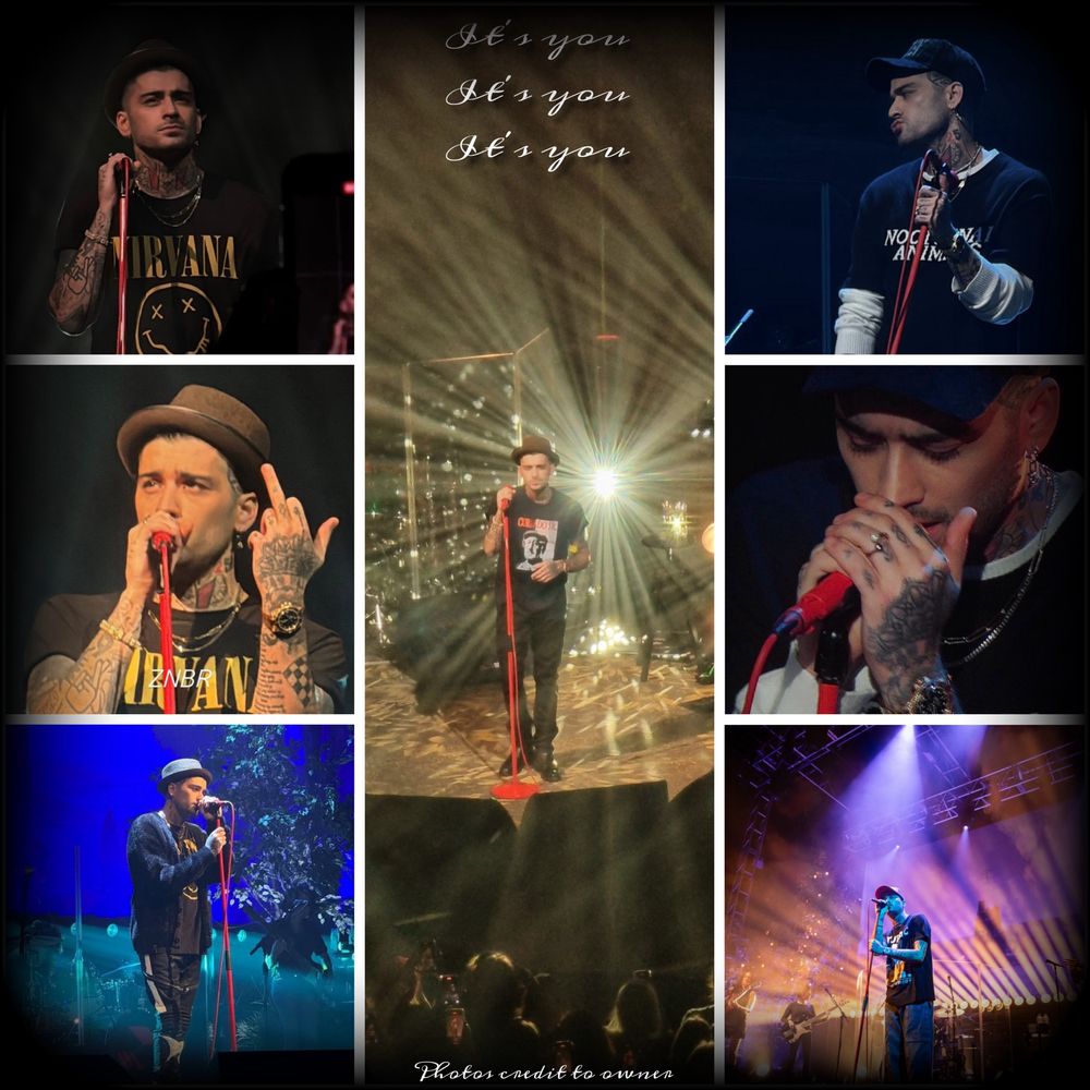 Zayn looking stunning and confident on the stage.