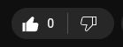 The YouTube Like button has been pressed but the like count is at zero