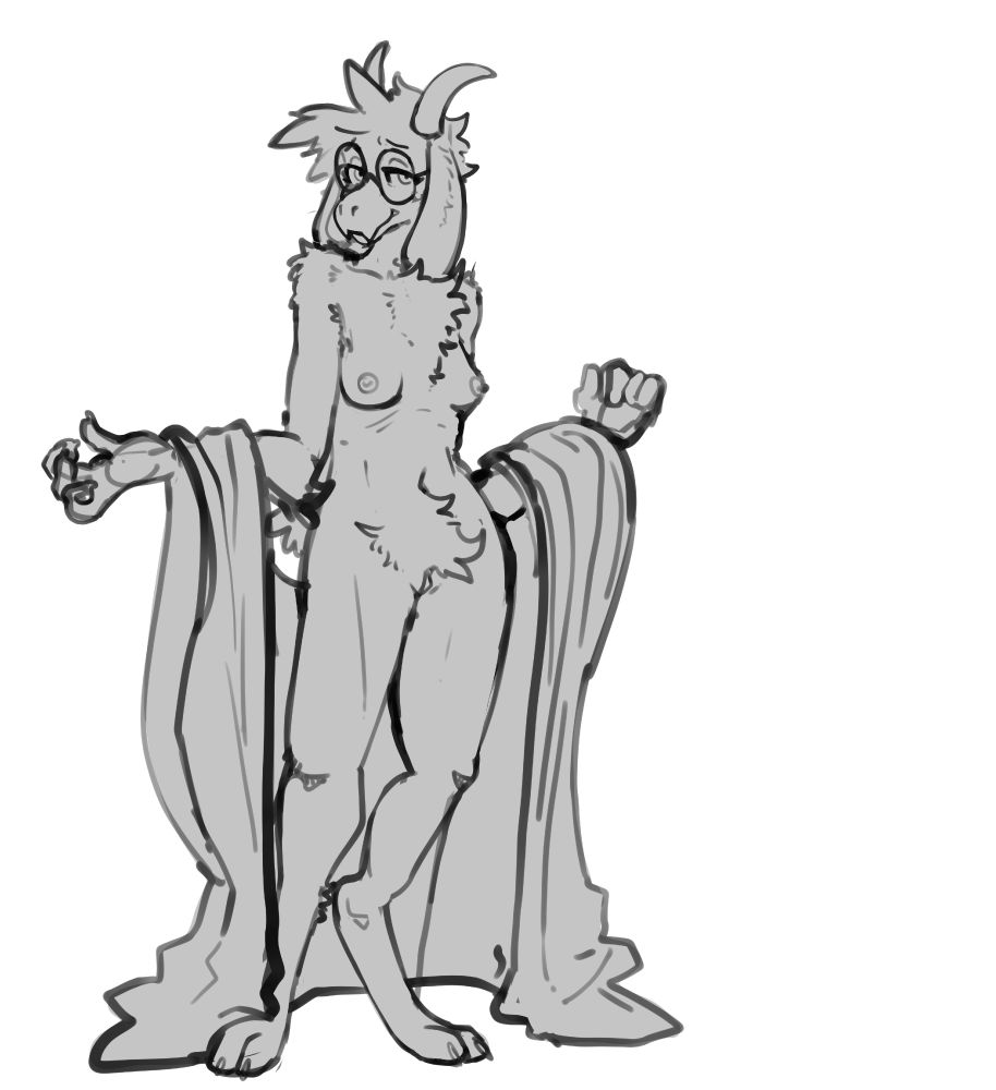 fluffy femralsei, emphasis on the fluffy