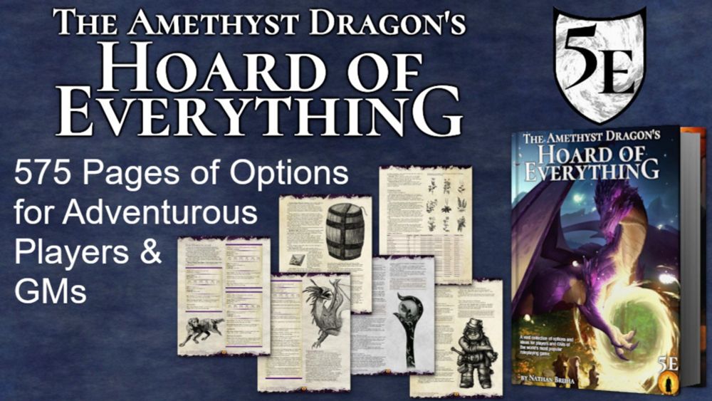 Coming soon: The Amethyst Dragon's Hoard of Everything