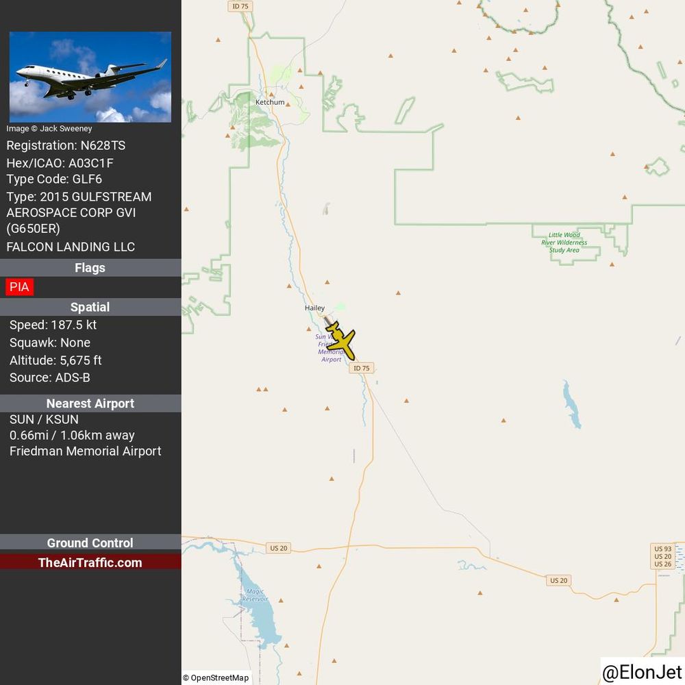 Reg: N628TS On Ground: False Alt: 5675 Last Contact: 0:00:02.100475 Trigger: no longer on ground