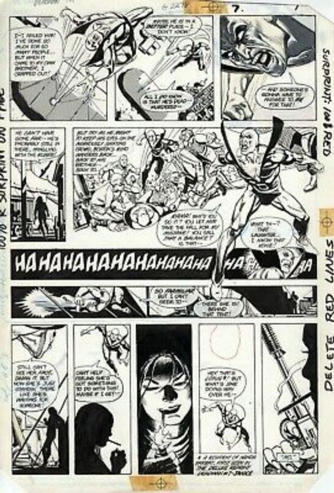 Jose Louis Garcia-Lopez full art, Deadman #2, page 7, 1986  | eBay