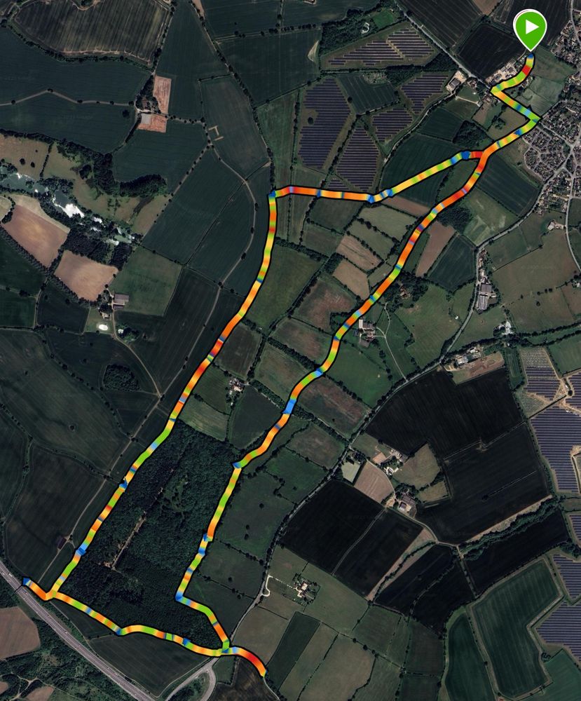 Today’s route - 5.5 miles