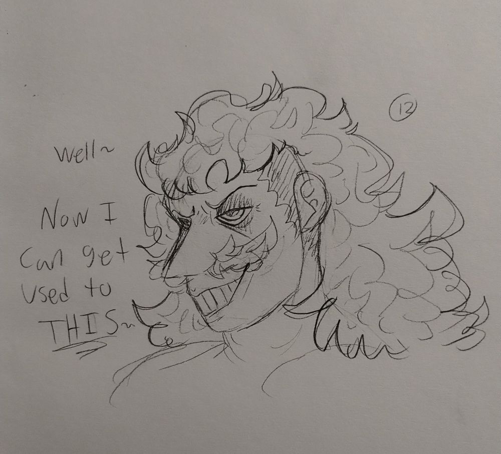 Robotnik looks proudly at himself in the mirror, admiring his brand new mullet, and though it was accidental it still looks rather flattering on him