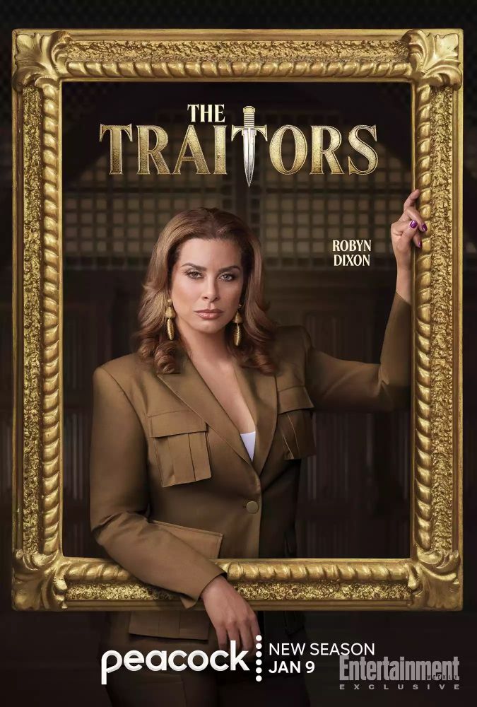 Robyn Dixon’s cast photo for The Traitors.