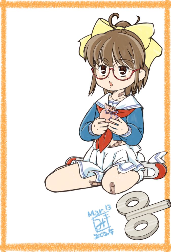 ぺたんこずわりのぜんまいちゃん