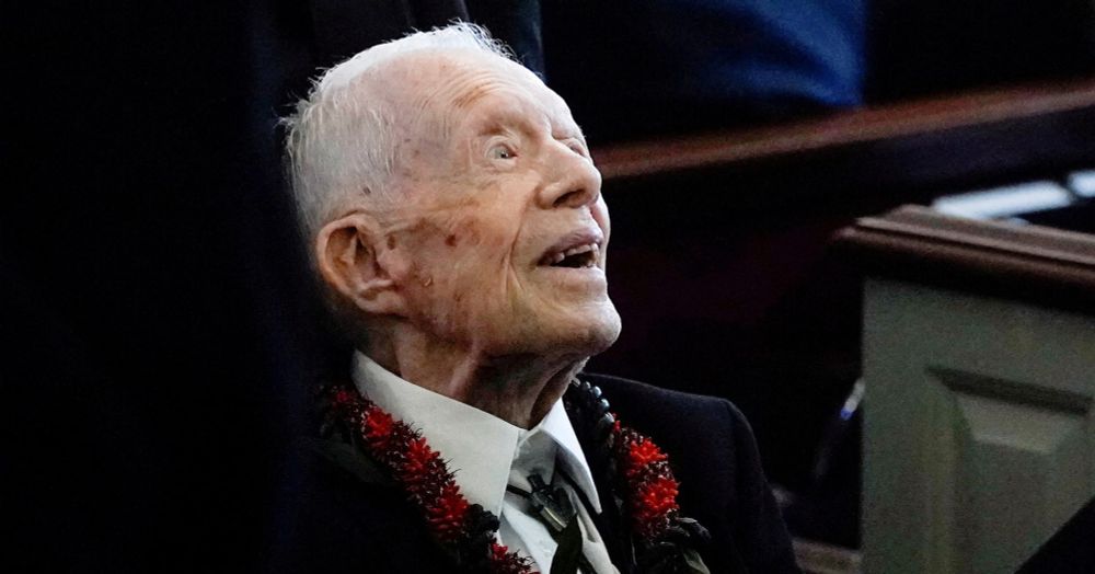 Former US president Jimmy Carter celebrates 100th birthday